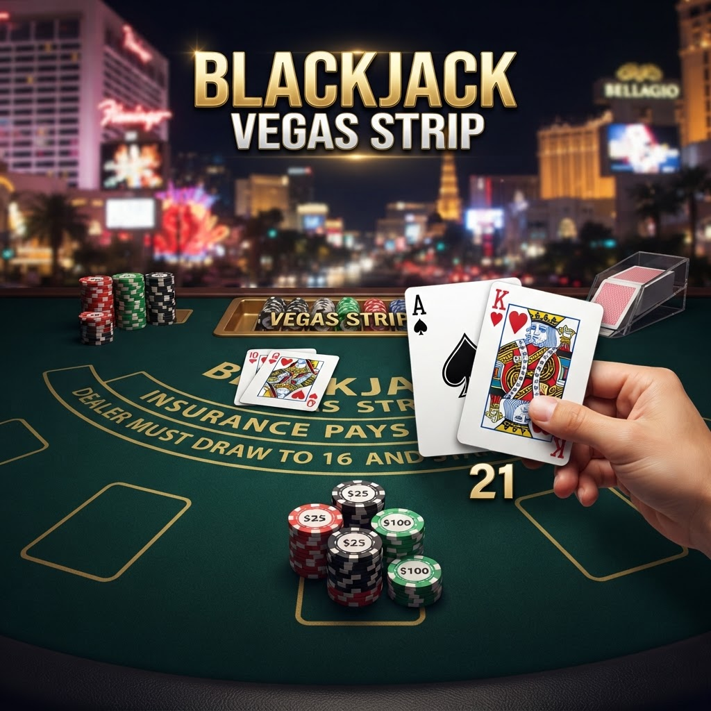 Blackjack Vegas Strip table game